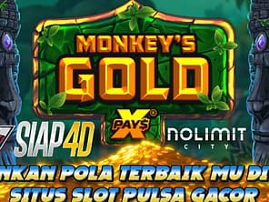 Mainkan Pola Terbaik Slot Pulsa Gacor Bermain Monkey's Gold