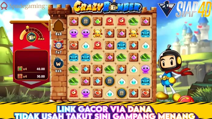 Link Gacor Via Dana Mainkan Game Crazy Bomber Gampang Menang